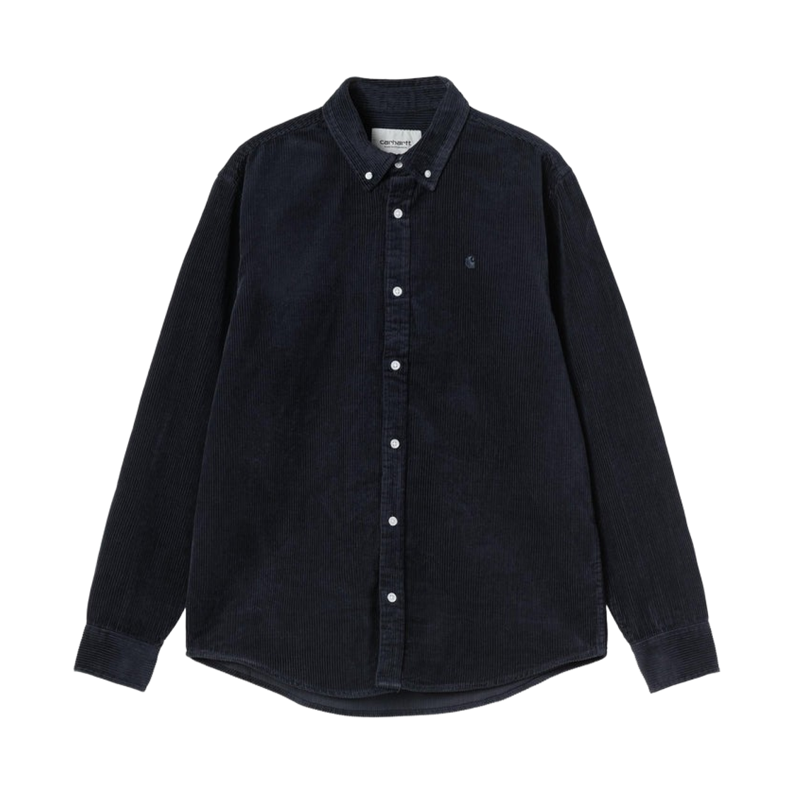 칼하트 WIP 롱슬리브 매디슨 코듀로이 셔츠 다크 네이비(Carhartt WIP Long Sleeve Madison Corduroy Shirt Dark Navy)