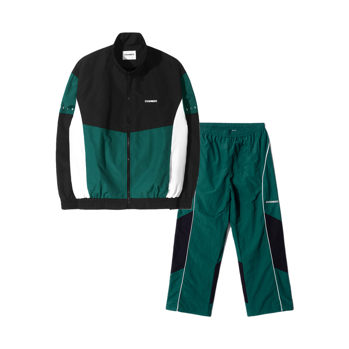 Q5AMJK001GRE QT8 GARMENTS Old Track Setup Green