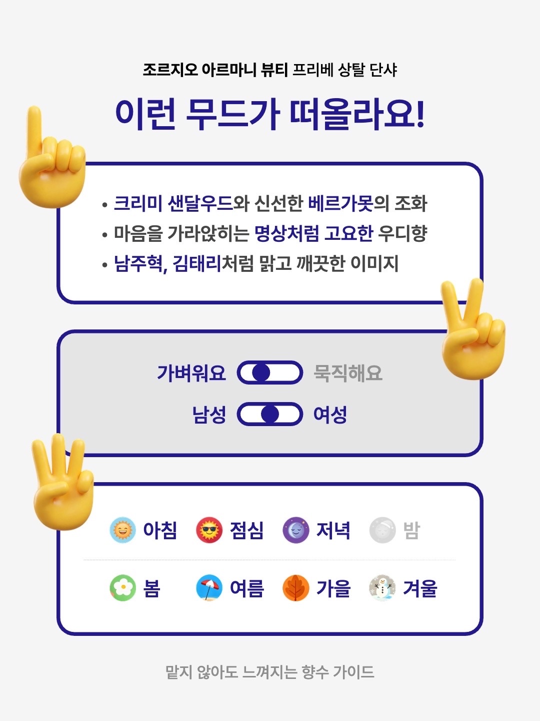 Giorgio Armani Beauty Prive Santal Dan Sha Eau De Toilette 50ml, Giorgio Armani Beauty Prive Santal Dan Sha Eau De Toilette 100ml 착용 스타일 - 2