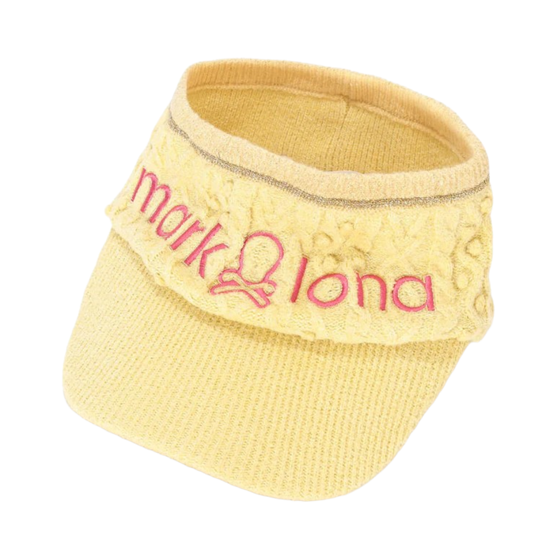 마크 앤 로나 푸아즈 스파크 니트 바이저 엘로우(Mark & Lona Poise Spark Knit Visor Yellow)