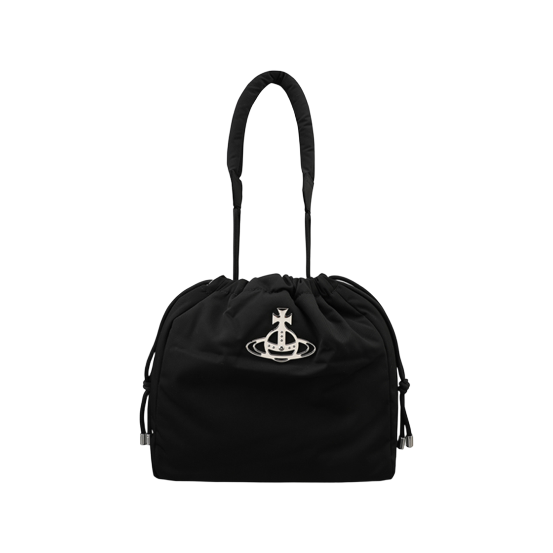 4302002RU-W001Y-N401 Vivienne Westwood Hilary Bucket Bag Black