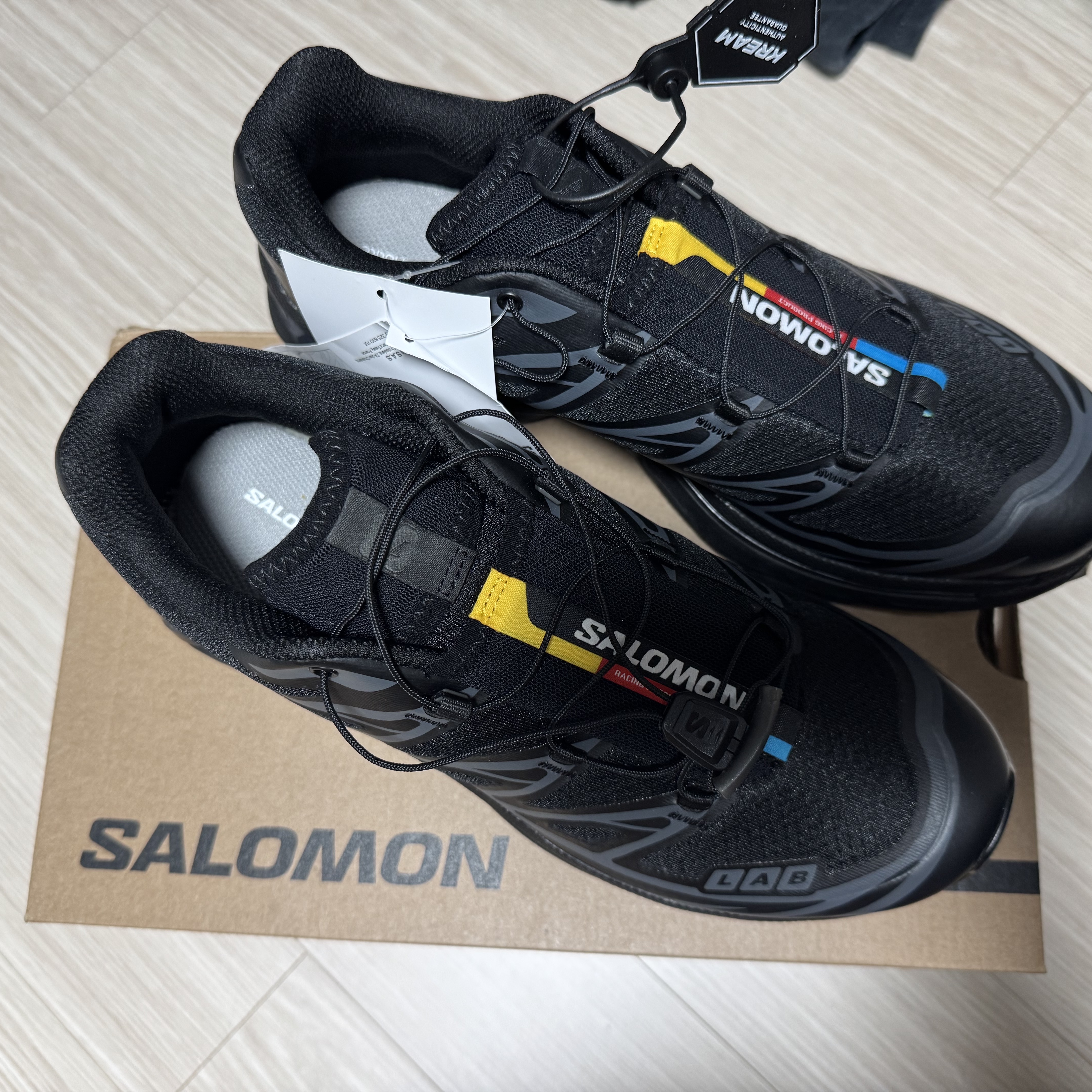 Salomon XT-6 ADV Black 착용 스타일 - 1