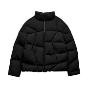 Zara x Ader Error Puffer Jacket Black