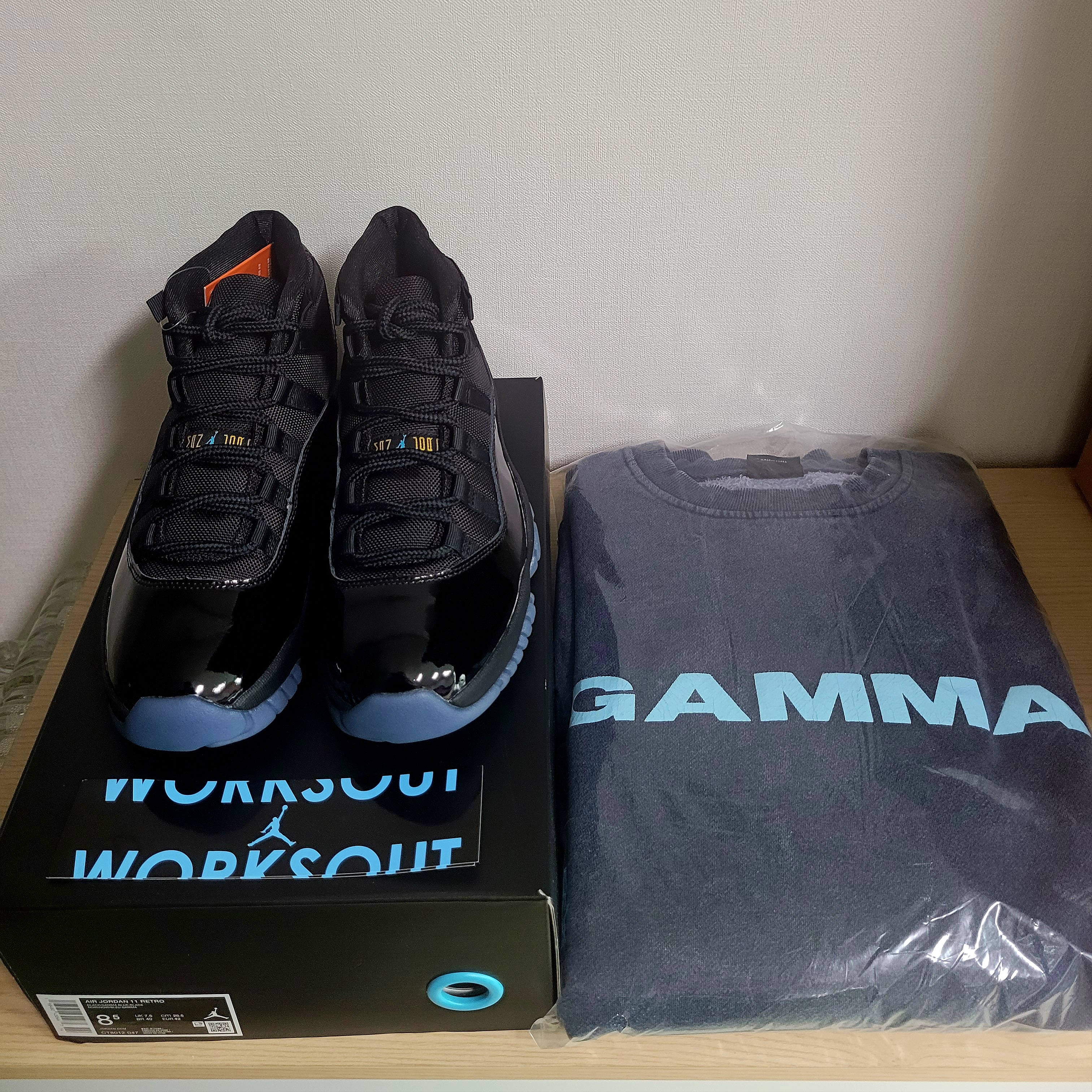 Jordan 11 Retro Gamma 착용 스타일 - 2