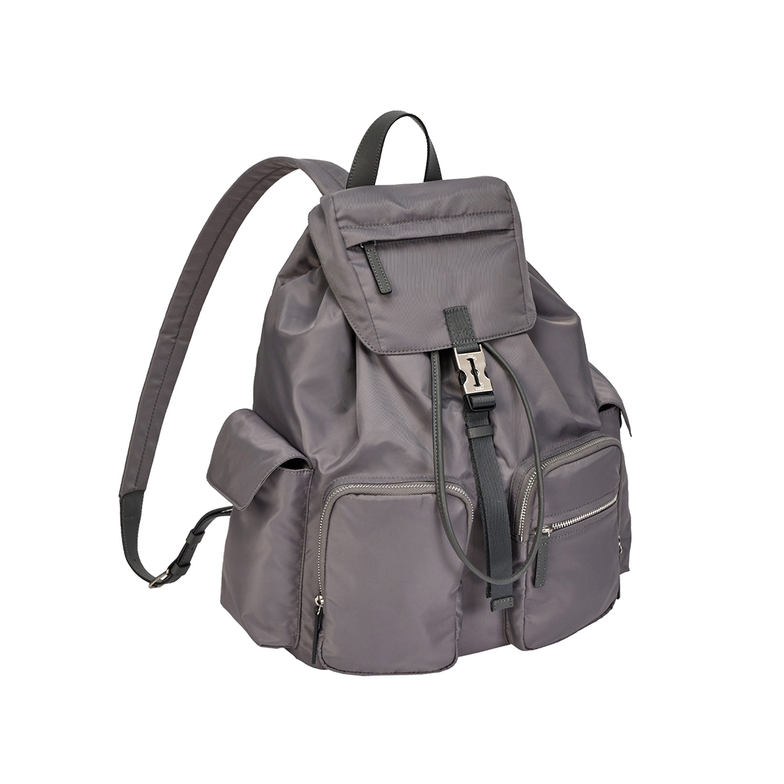P0000EZR_K vunque Hey Double Pocket Backpack L Grey