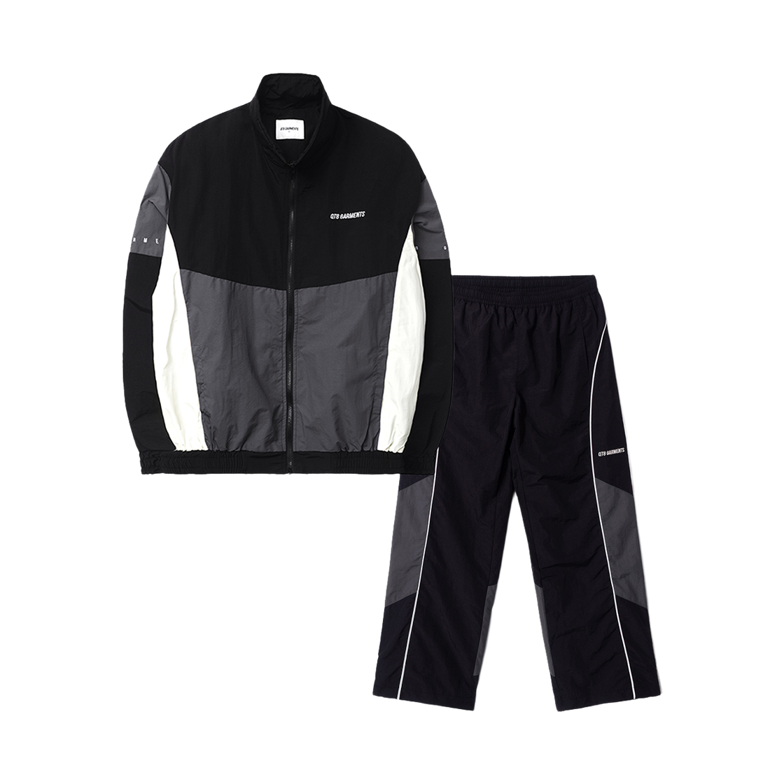 Q5AMJK001CHA QT8 GARMENTS Old Track Setup Charcoal