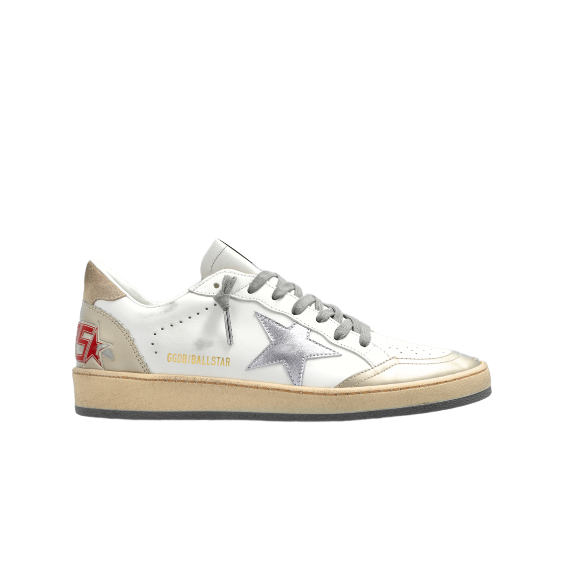 GWF00117-F007471-12272 (W) Golden Goose Ball Star Sneakers White