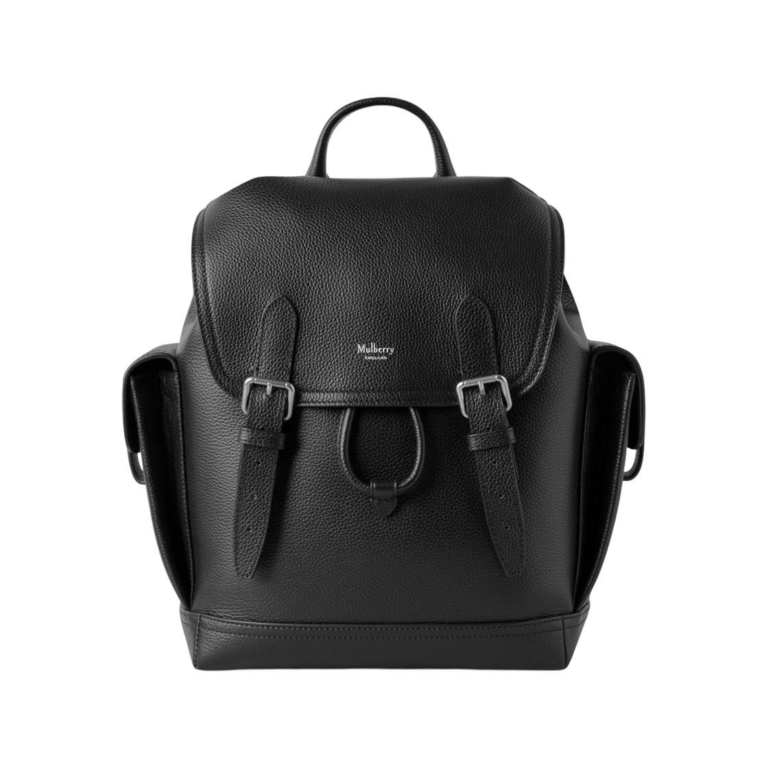 멀버리 스몰 클래식 그레인 미니 헤리티지 백팩 블랙(Mulberry Small Classic Grain Mini Heritage Backpack Black)
