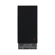 AMI de Coeur Wool Classic Muffler Black