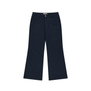 COYSEIO X BLYTHE Check Boot Cut Pants Navy