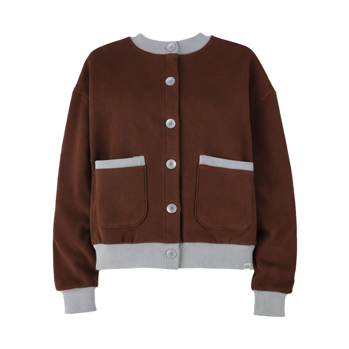 사유 코지 기모 스웻 가디건 브라운(sayuu Cozy Brushed Sweat Cardigan Brown)