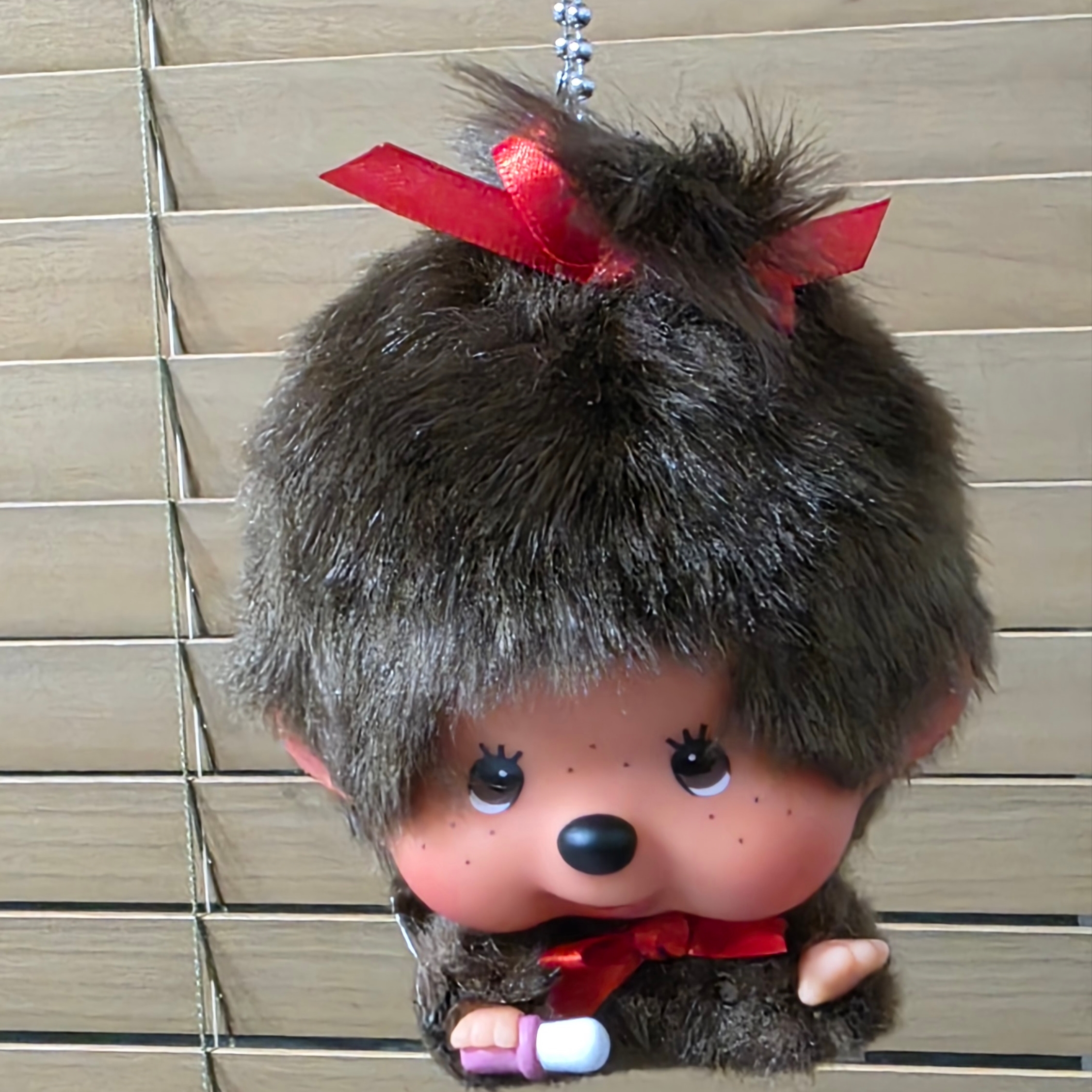 Monchhichi Fly! Big Head Monchhichi Girl K/C 착용 스타일