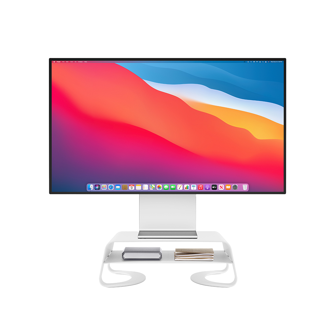 트웰브사우스 커브 라이저 화이트(Twelve South Curve Riser White) - 3