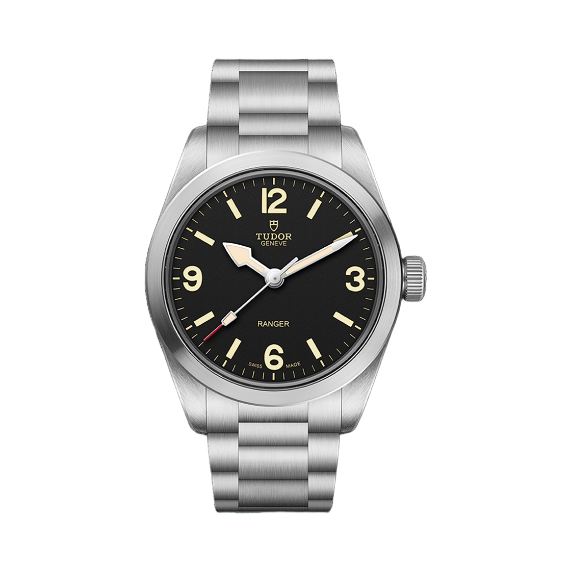 M79930-0001 Tudor Ranger 36mm M79930 Steal Bracelet Black