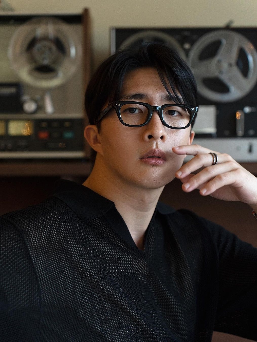 lash Cooper Black 착용 스타일