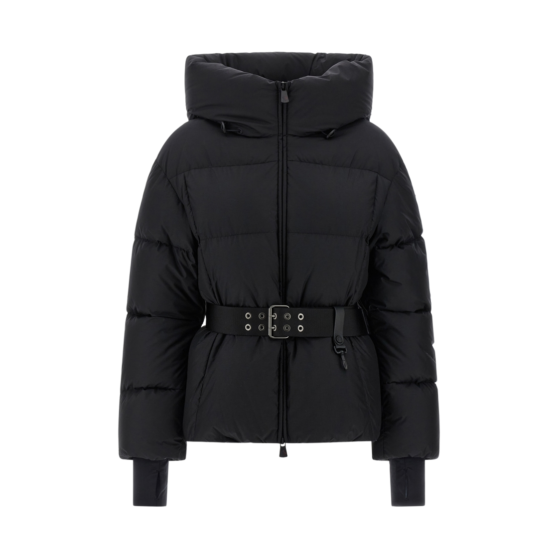 K2-098-1A00008-598E0-999 (W) Moncler Nisene Hooded Short Down Jacket Black - 25FW