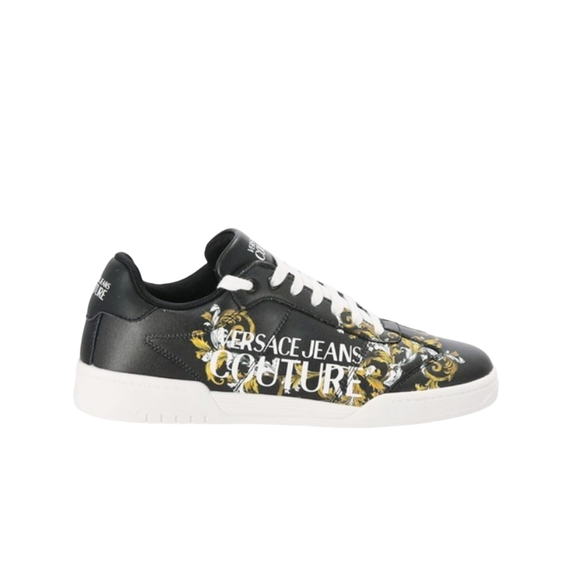 78YA3SD1-ZPB17-G89 Versace Jeans Couture Brooklyn Sneakers Black Gold
