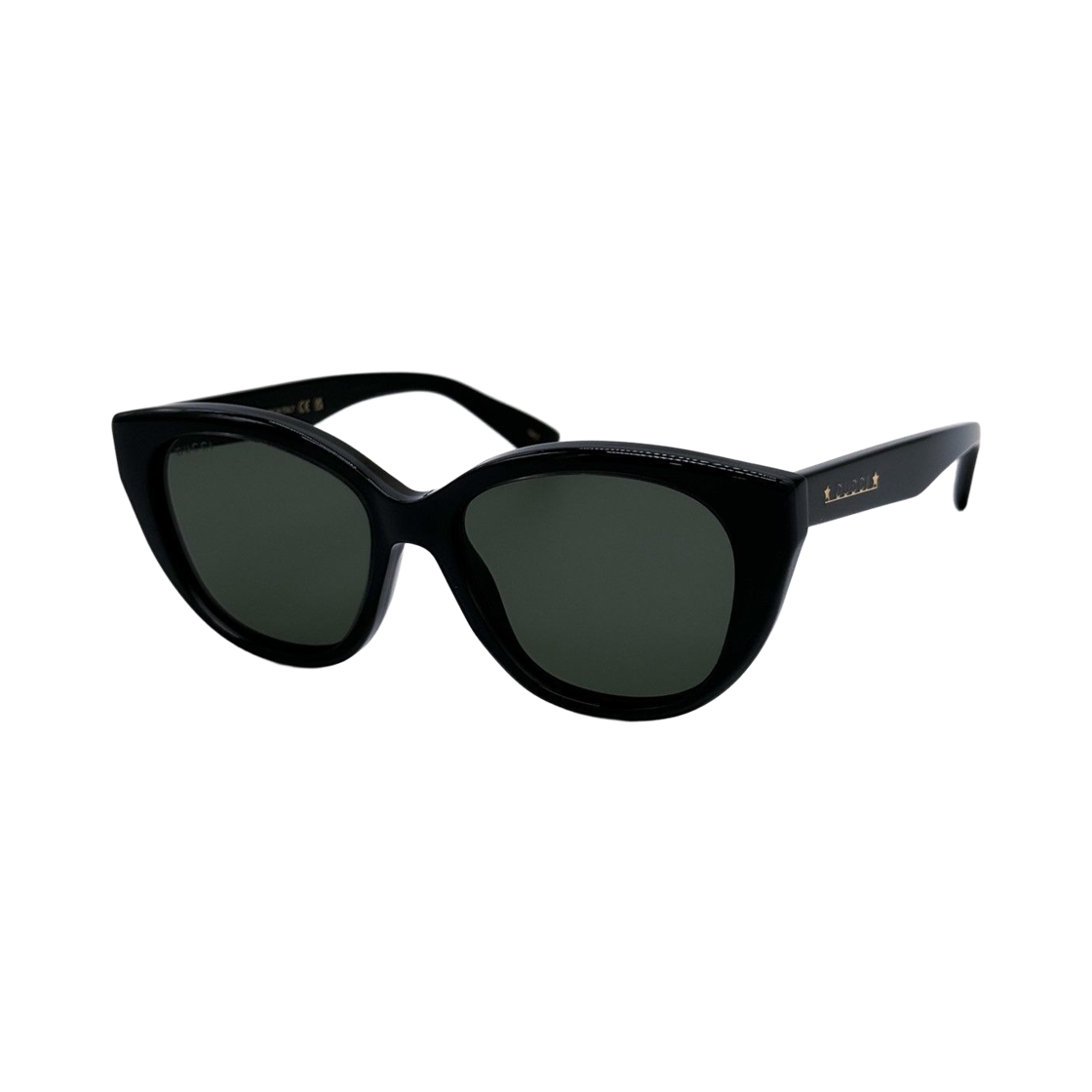 (W) 구찌 캣 아이 선글라스 블랙 그레이((W) Gucci Cat Eye Sunglasses Black Grey) - 1