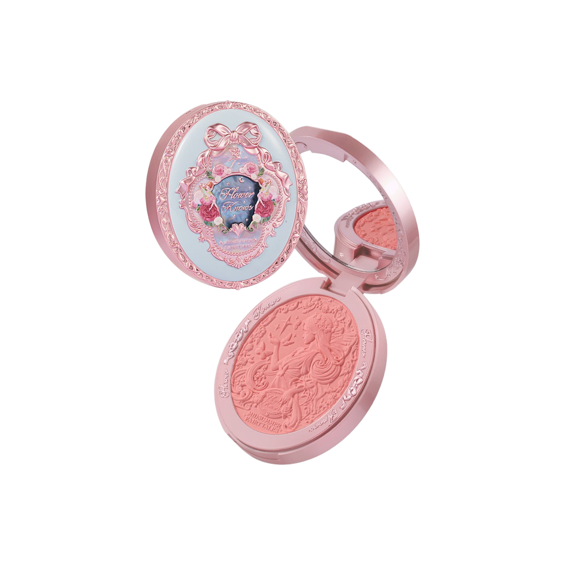 플라워노즈 미드썸머 페어리테일즈 벨벳 엠보싱 블러셔 04 썸머 블로썸(Flower Knows Midsummer Fairytales Velvet Embossed Blush 04 Summer Blossom) - 1