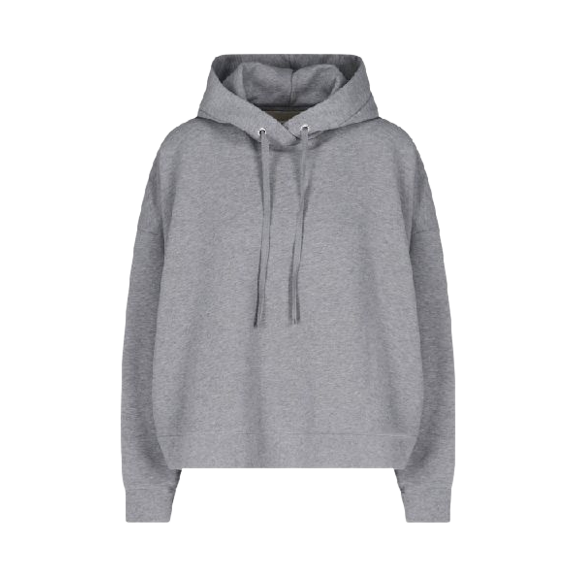 S51GU0039S25500858M (W) Maison Margiela Logo Print Hooded Sweatshirt Grey