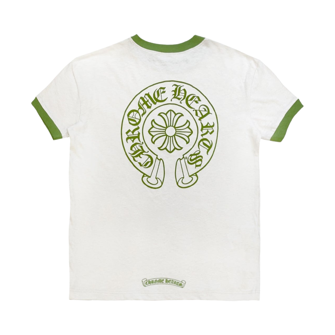 크롬하츠 롤러스케이트 홀스슈 티셔츠 시멘트 그린(Chrome Hearts Roller Skate Horse Shoe T-Shirt CEM/GRN)