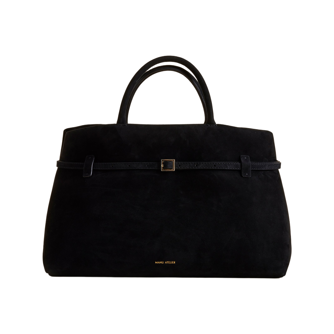 마누 아틀리에 르 깜봉 40 스웨이드 블랙(Manu Atelier Le Cambon 40 Suede Black)