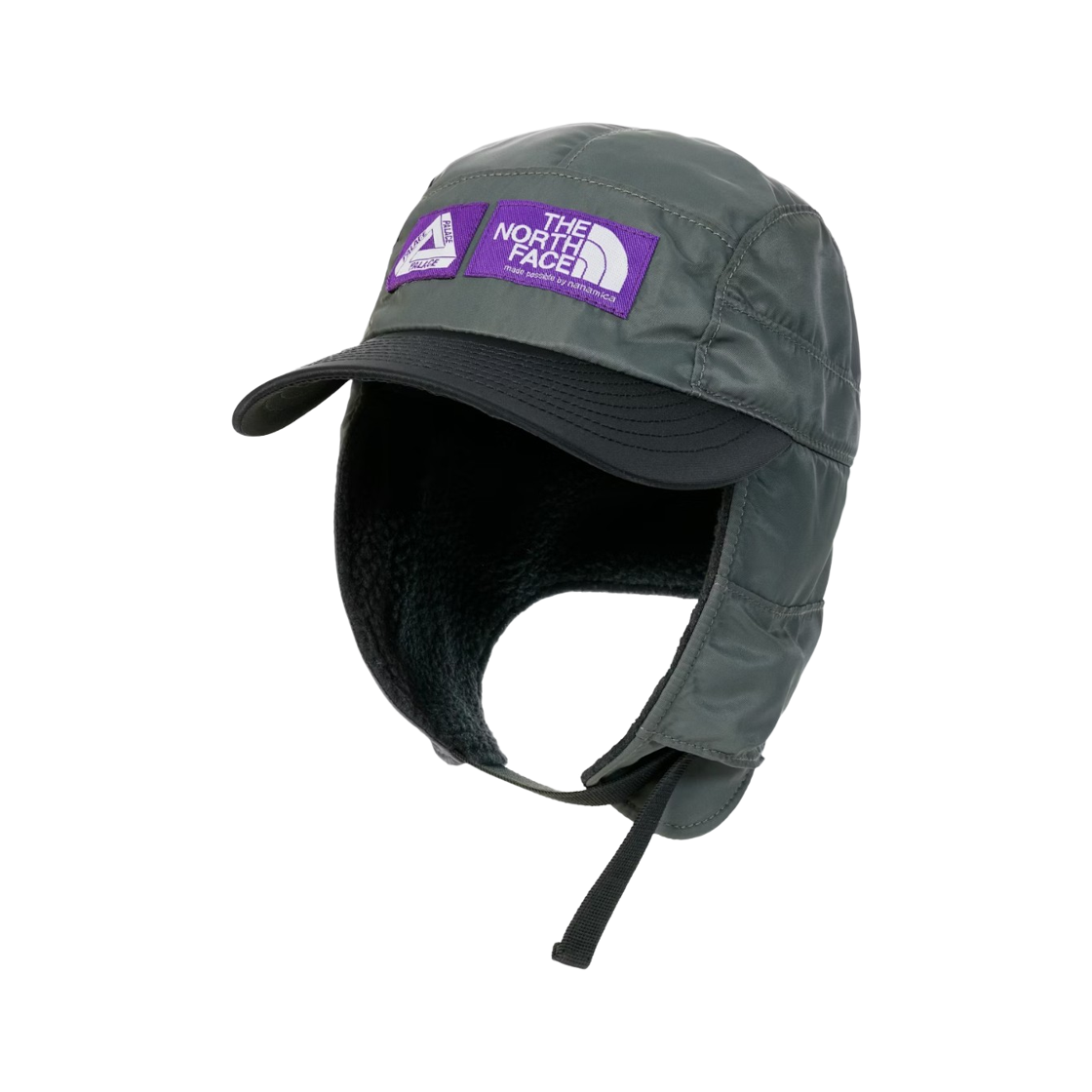 팔라스 x 노스페이스 퍼플라벨 윈드스토퍼 필드 햇 아스팔트 그레이 - 25FW(Palace x The North Face Purple Label Windstopper Field Hat Asphalt Gray - 25FW)