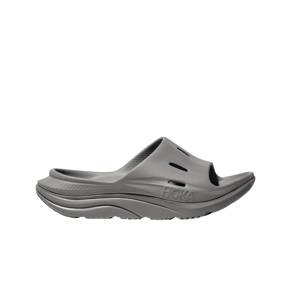 호카 오라 리커버리 슬라이드 3 그레이 그레이 - 26SS(Hoka Ora Recovery Slide 3 Grey Grey - 26SS)