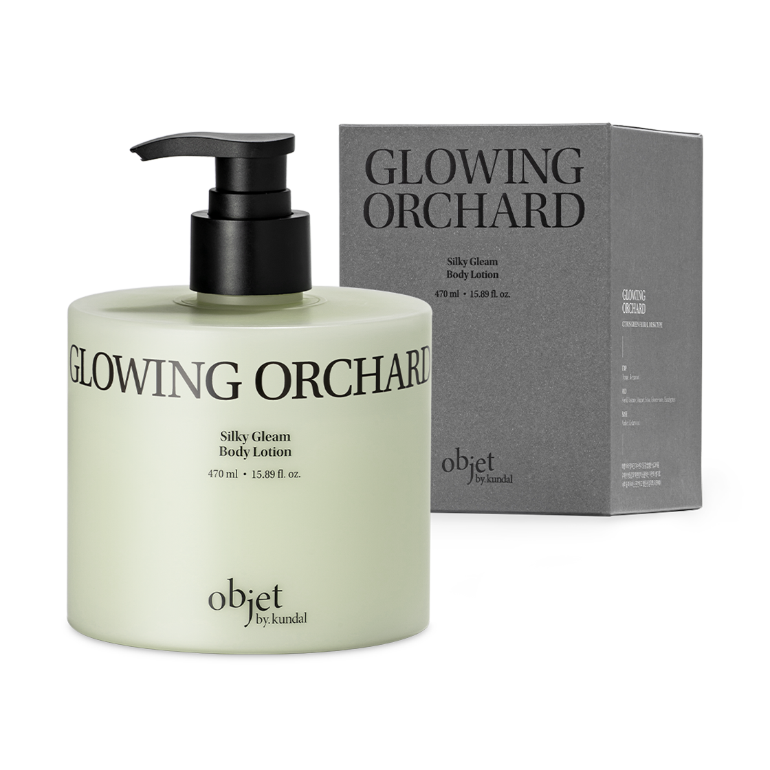 오브제바이쿤달 실키 글림 바디로션 450ml(OBJET BY KUNDAL Moist Gleam Body Wash 450ml) - 2