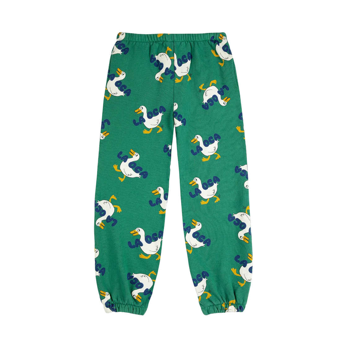 225AC065 (Kids) Bobo Choses La Oca All Over Joggings Green