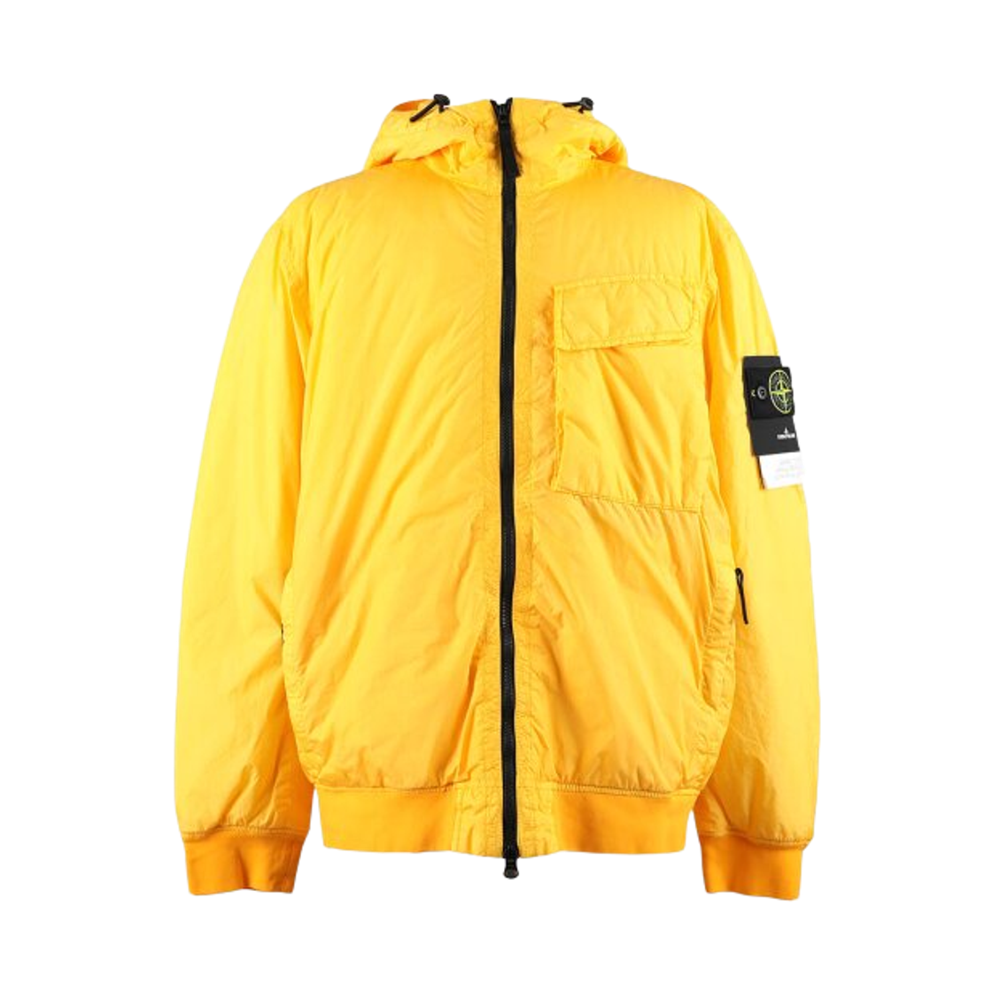 771540723-V0030 Stone Island 40723 Crinkle Reps Hooded Down Jacket Yellow - 22FW