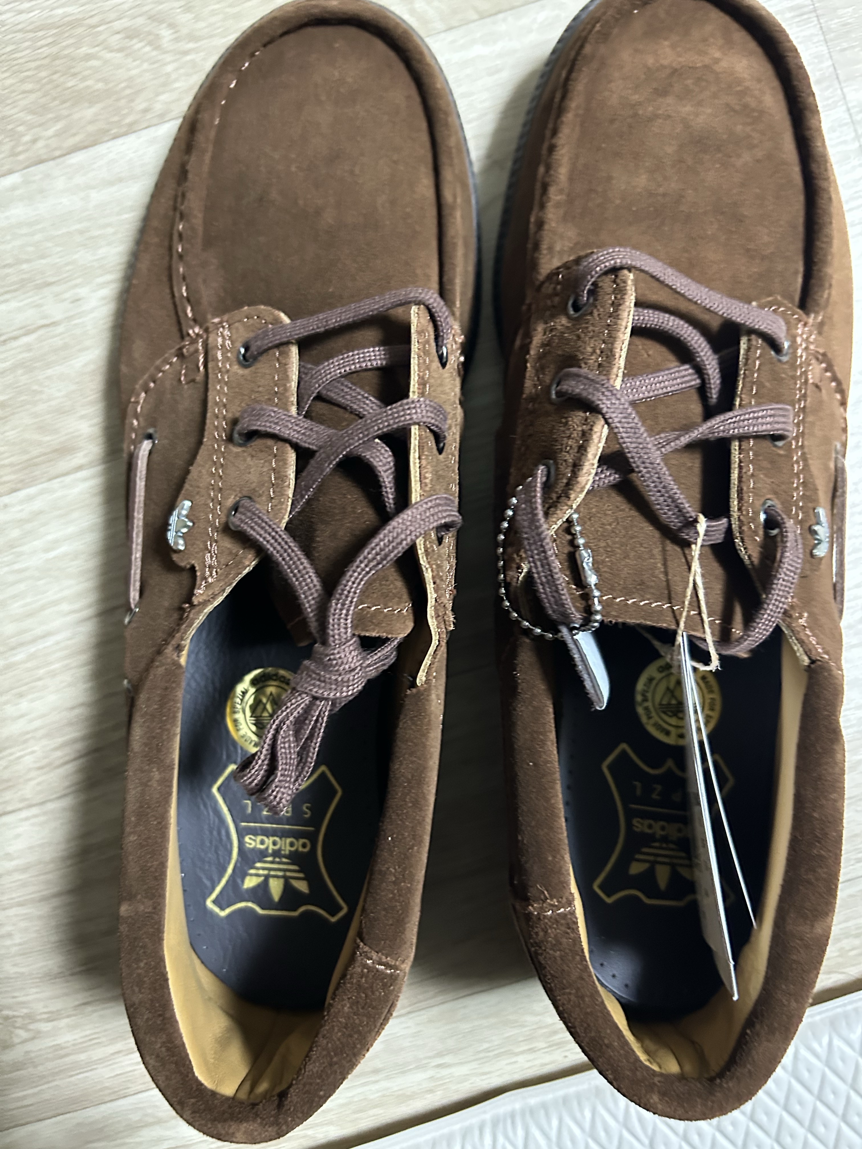 Adidas Originals Lytham Spezial Night Brown Night Brown 착용 스타일