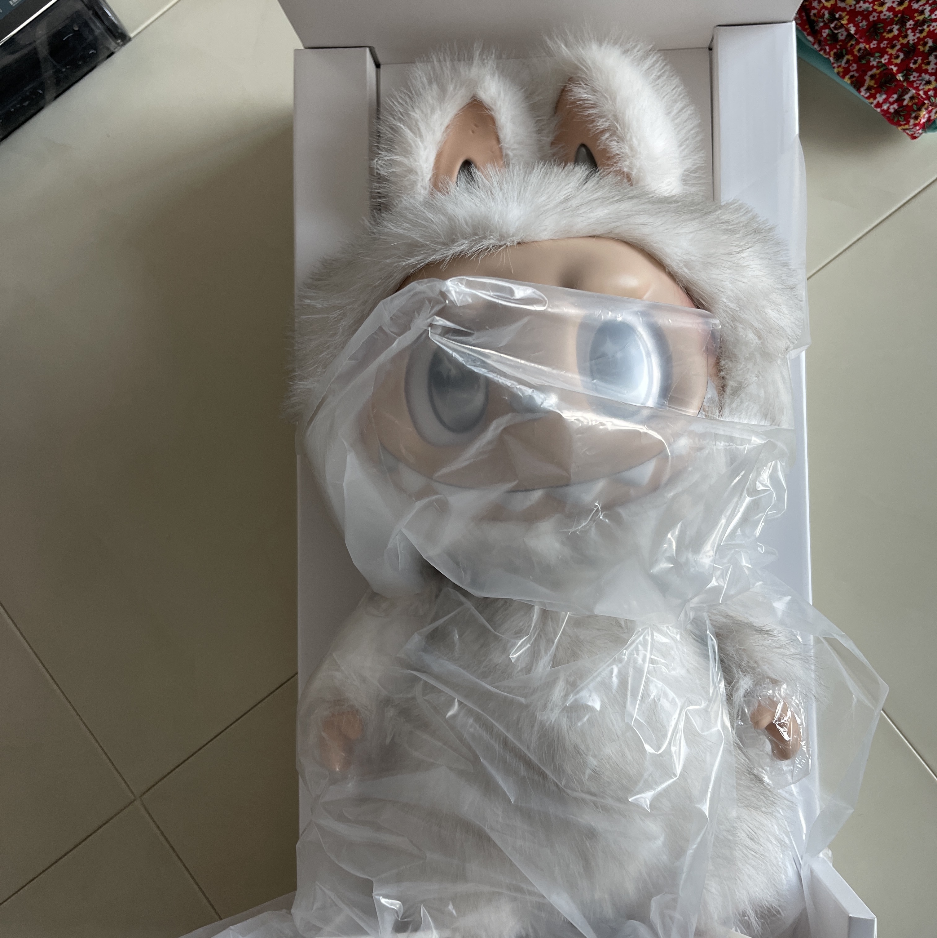 Pop Mart The Monsters Zimomo Angel In Clouds Vinyl Face Doll 착용 스타일 - 1