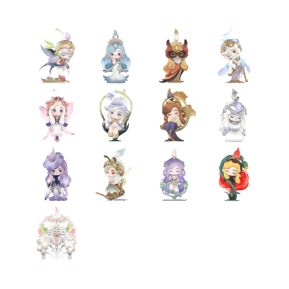 팝마트 차카 찬란한 꿈결 시리즈 미개봉 랜덤박스 (12개입)(Pop Mart Chaka Luminous Reverie Series Figures Sealed Case (12 Blind Boxes)) - 2