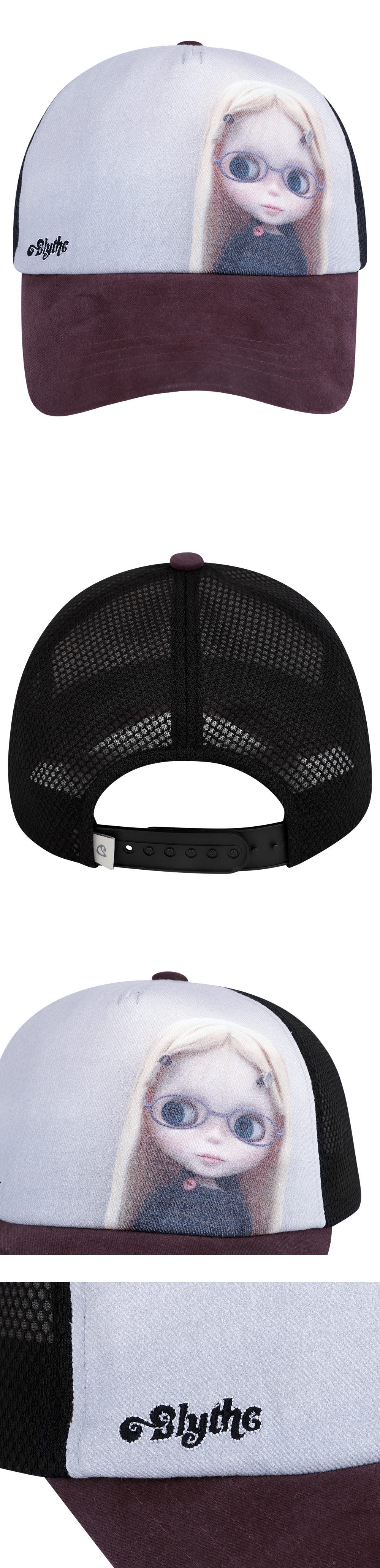 코이세이오 X 브라이스돌 메쉬 캡 와인 | COYSEIO | KREAM