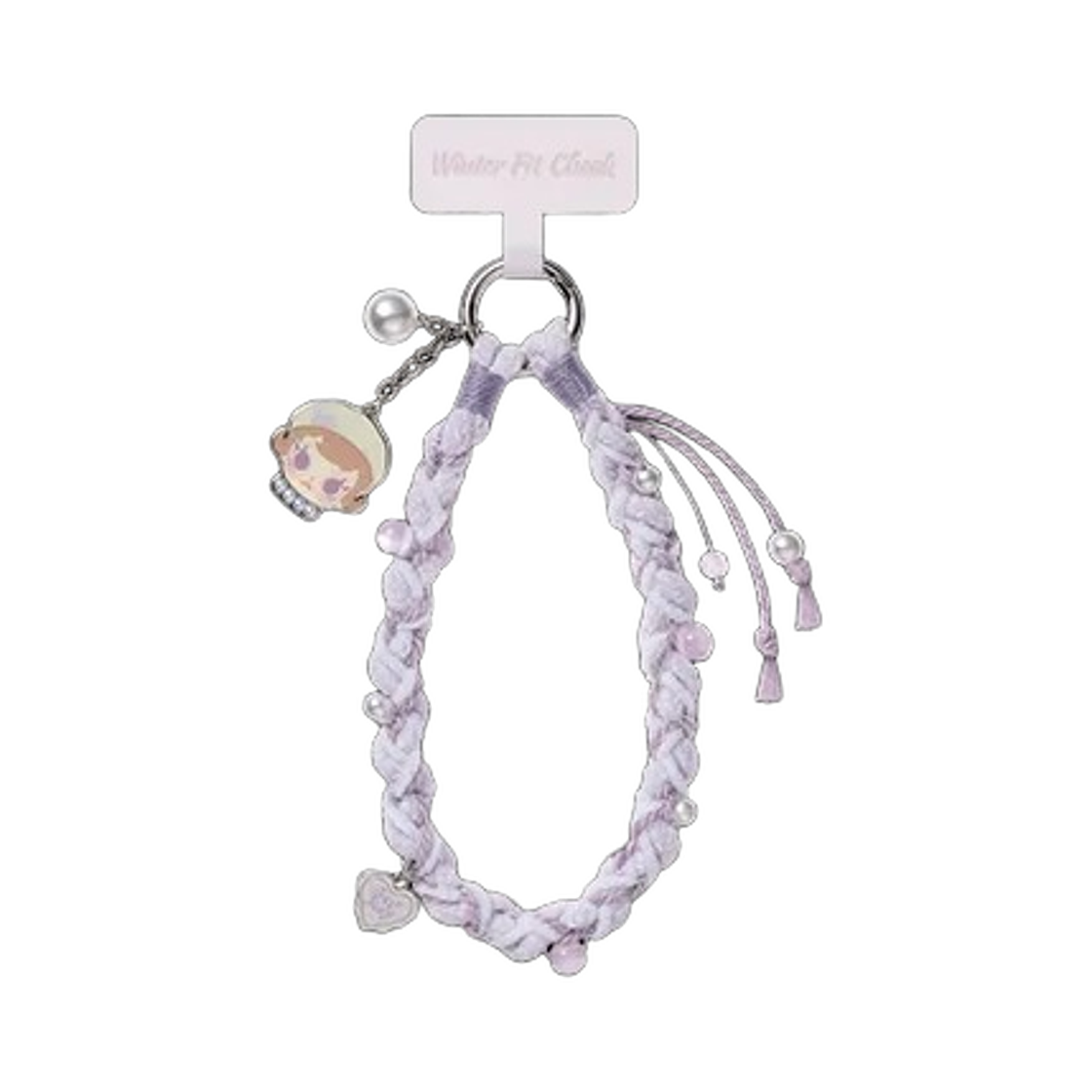 팝마트 베이비 몰리 윈터 핏 체크 시리즈 스트랩 어 블루베리 파이 (개봉 박스)(Pop Mart Baby Molly Winter Fit Check Series Lanyard Crave A Blueberry Pie (Opened Case))