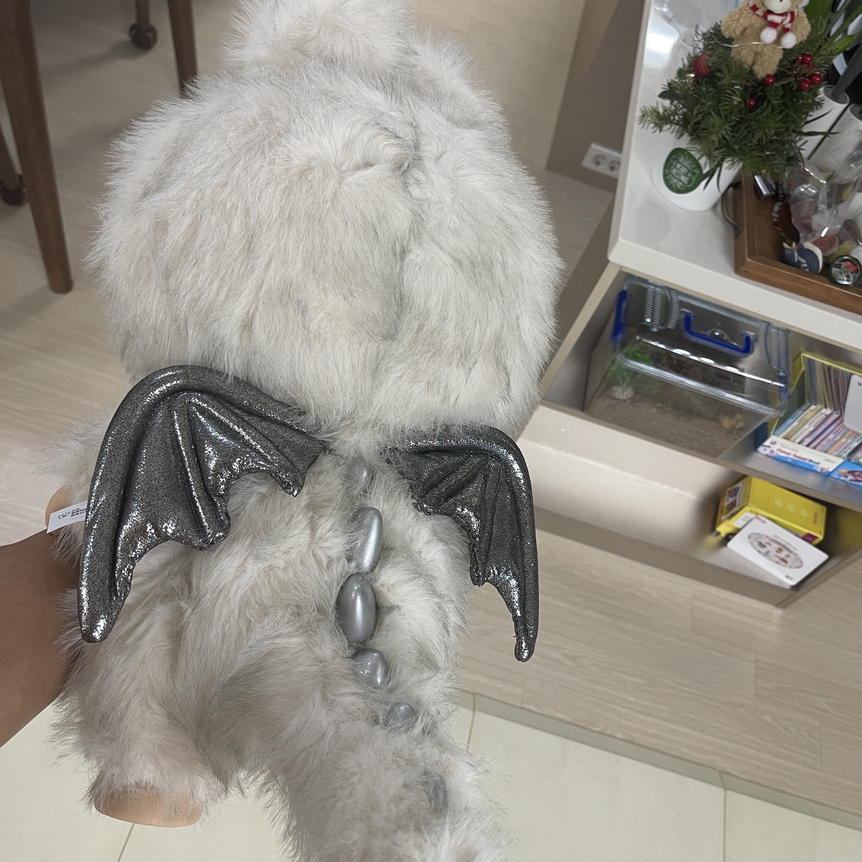 Pop Mart The Monsters Zimomo Angel In Clouds Vinyl Face Doll 착용 스타일 - 3