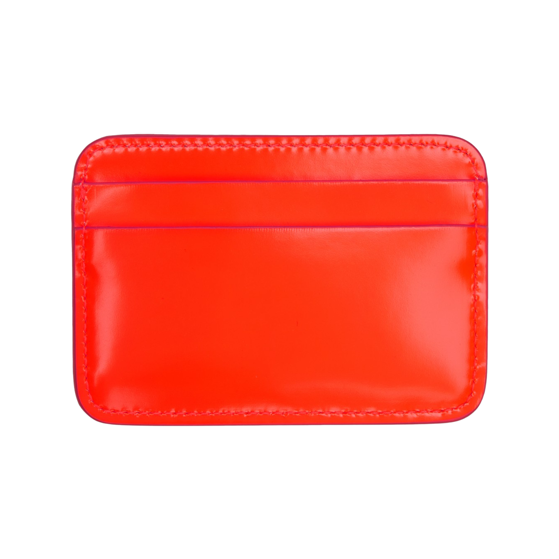 아크네 스튜디오 레더 카드 홀더 네온 레드(Acne Studios Leather Card Holder Neon Red) - 2
