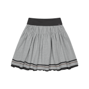 COYSEIO X BLYTHE Folding Shirring Skirt Melange Grey