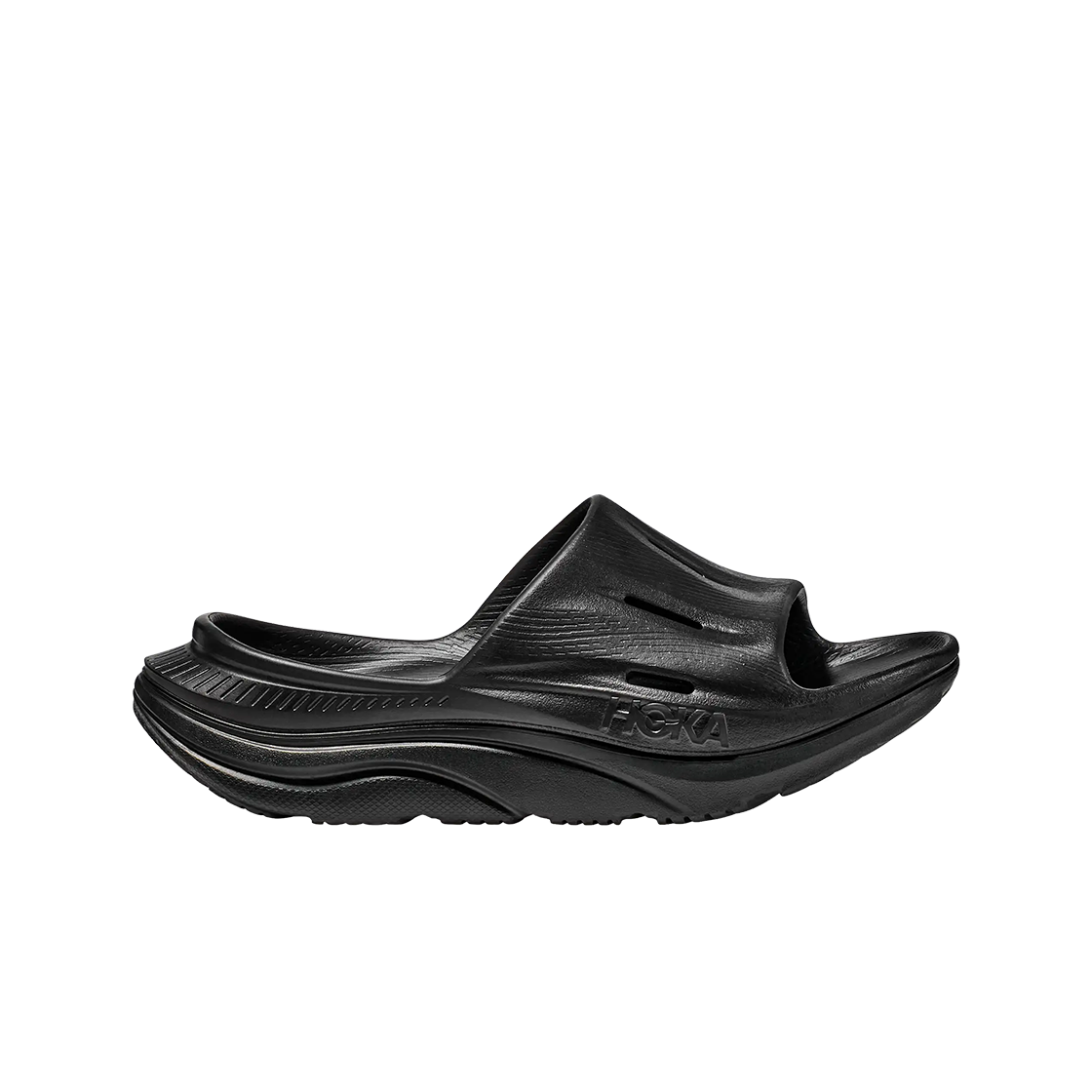 호카 오라 리커버리 슬라이드 3 블랙 블랙 - 26SS(Hoka Ora Recovery Slide 3 Black Black - 26SS)