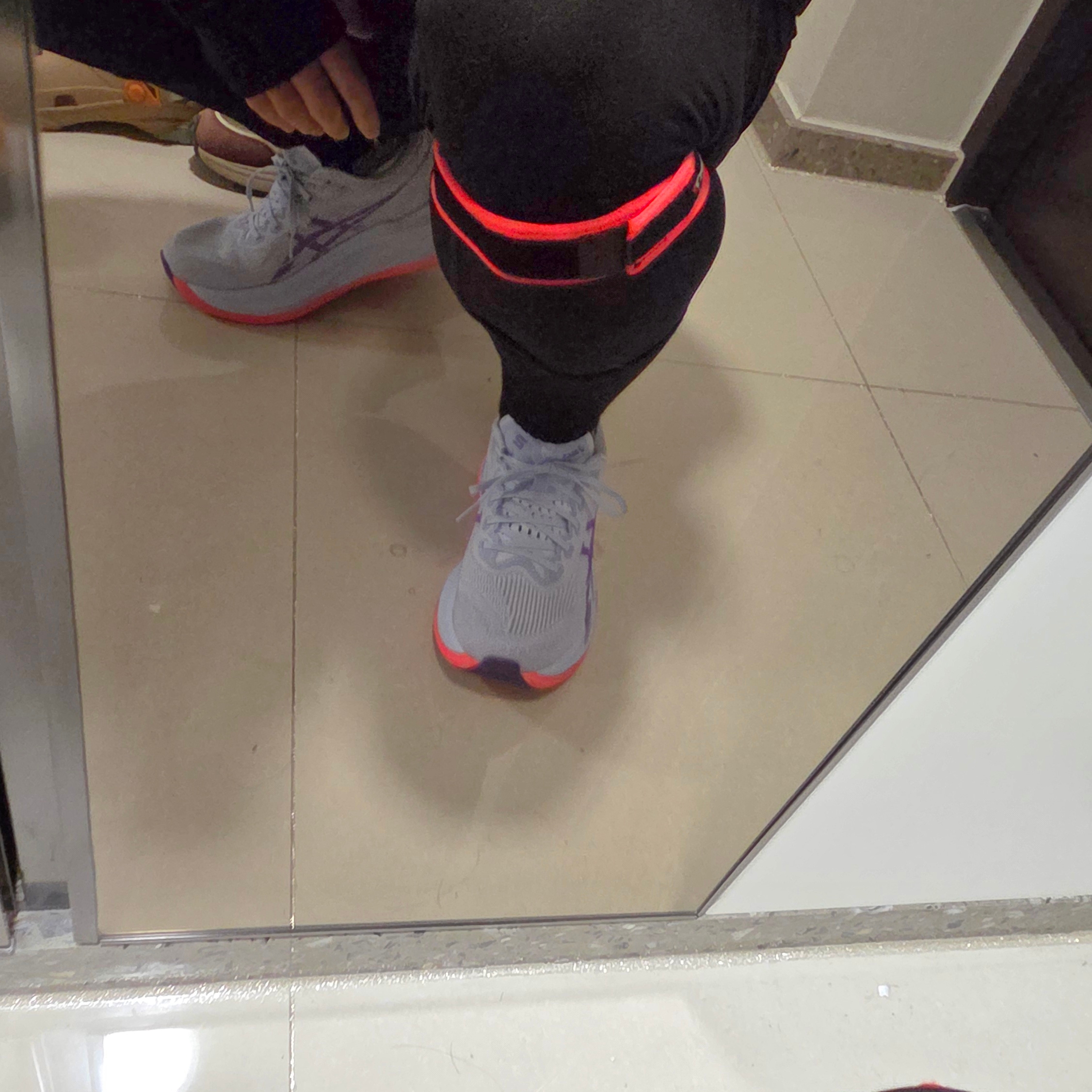 Asics Superblast 2 Blue Fade Edo Purple 착용 스타일
