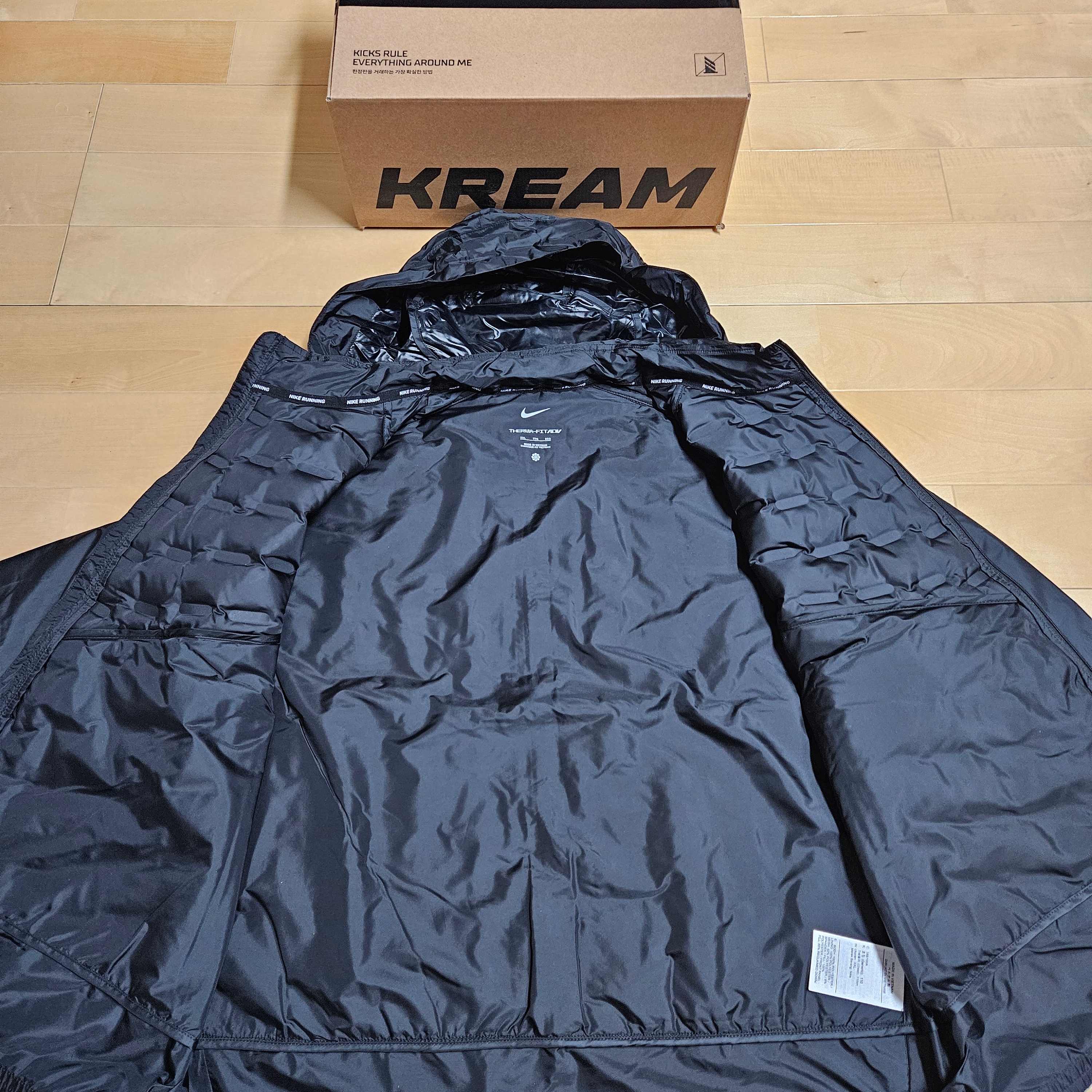 Nike Therma-Fit ADV Aeroloft Repel Down Running Jacket Black - Asia 착용 스타일 - 2