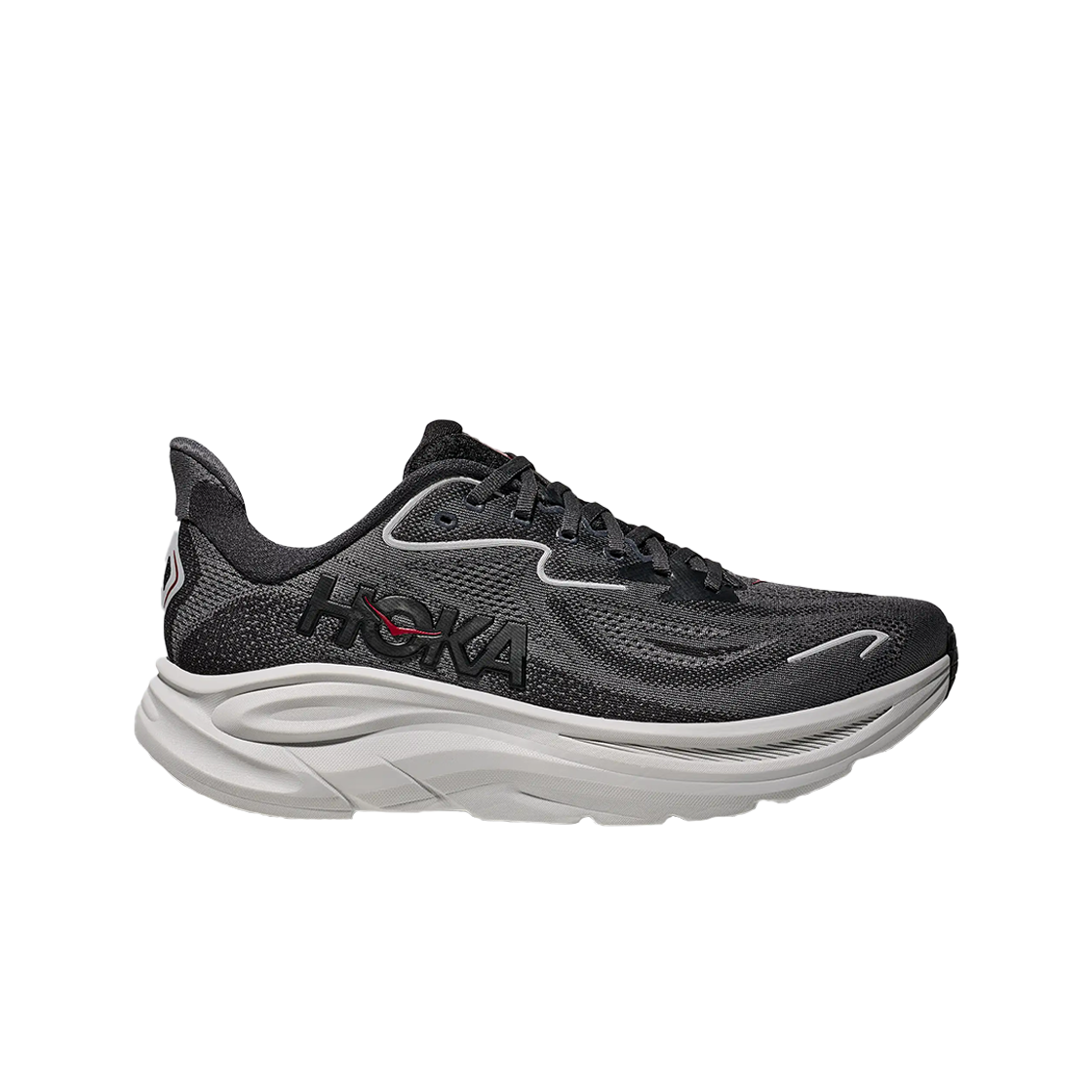 KM6BSOBHK05GY Hoka Clifton 10 Carbon Black Satellite Grey - 26SS