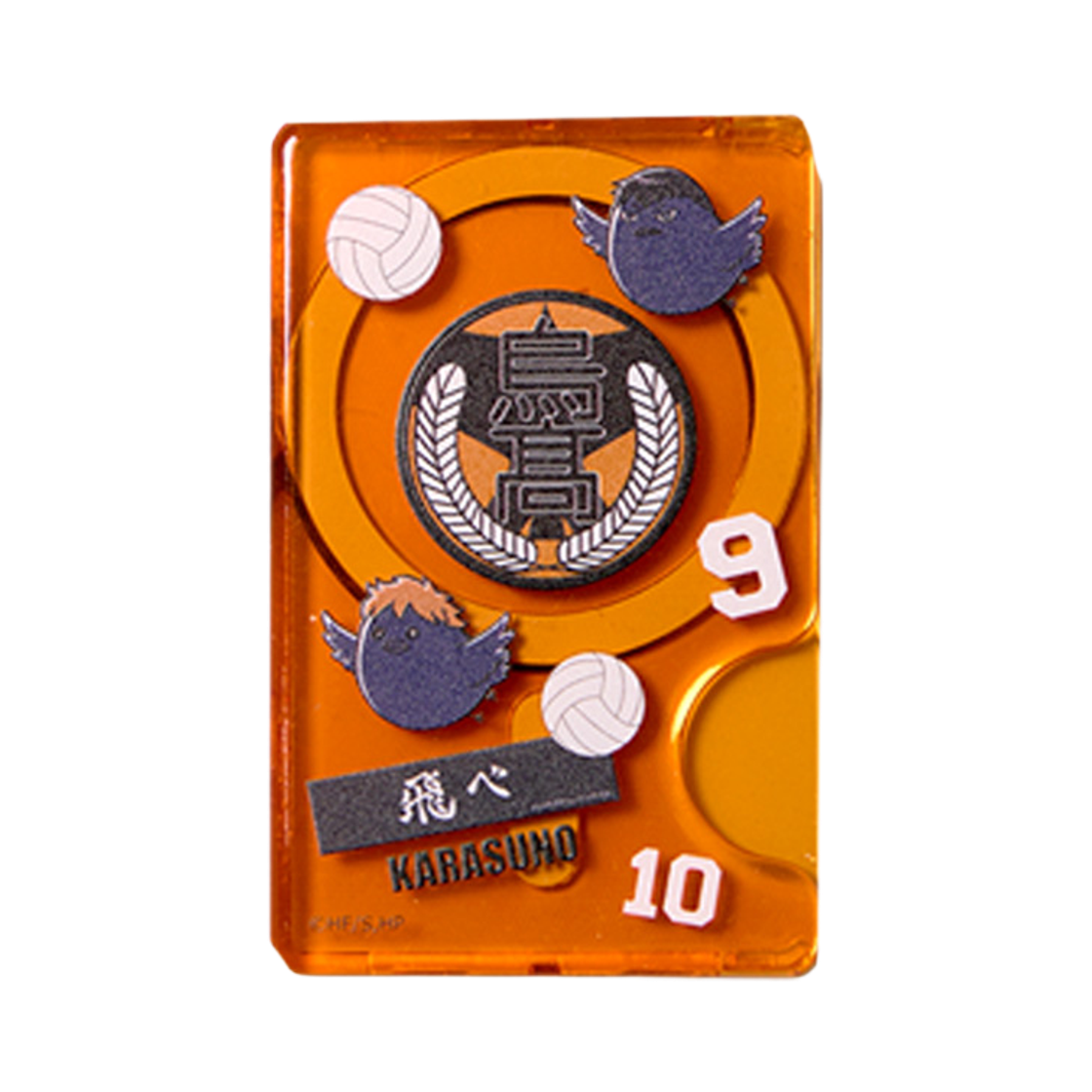 DN262ET0200 DANCOMMA × Haikyu!! Karasuno High School MagSafe Card Case