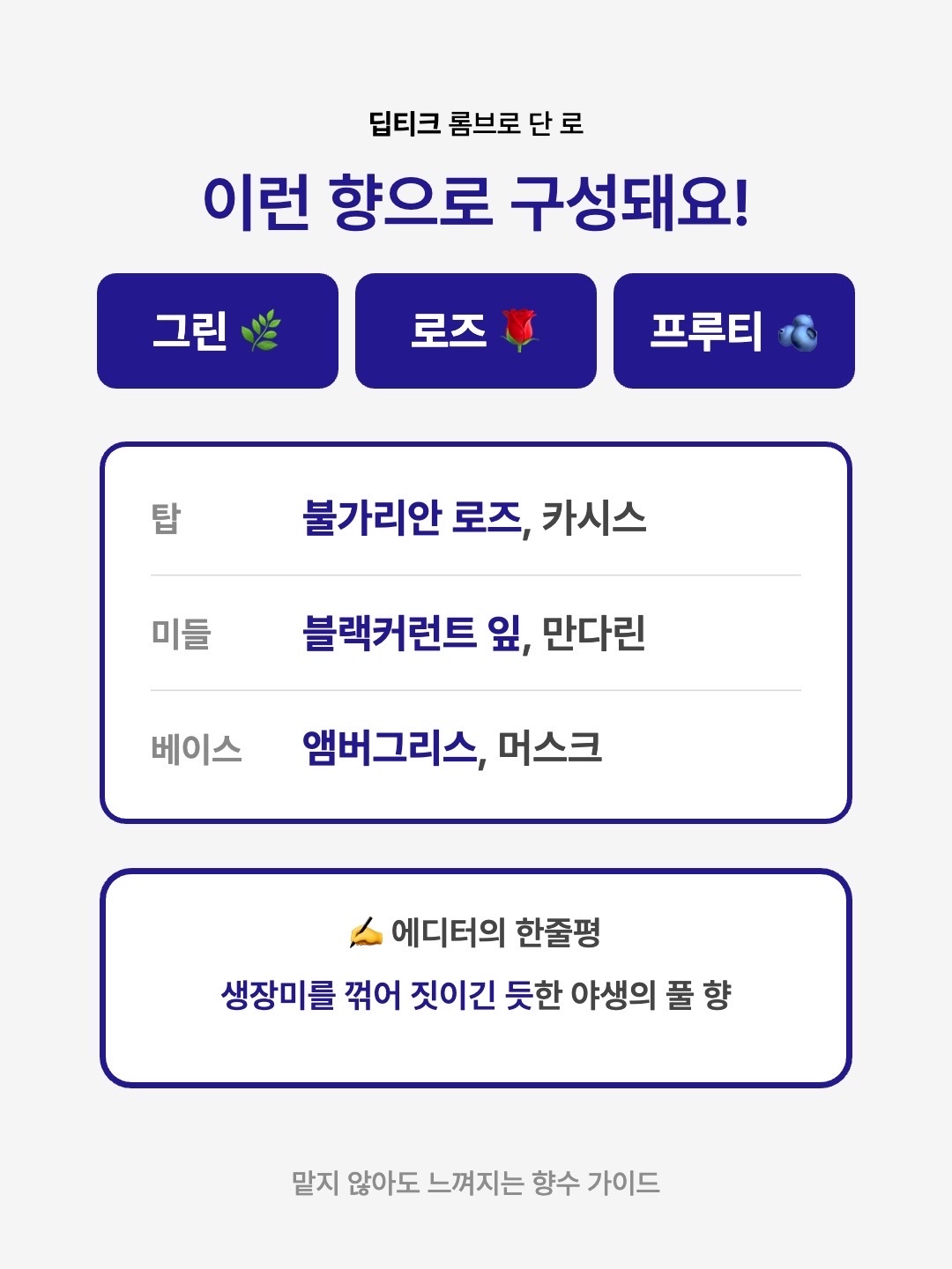 Diptyque L'ombre Dans L'eau Eau De Parfum 75ml, Diptyque L'ombre Dans L'eau Eau De Toilette 50ml 착용 스타일 - 3