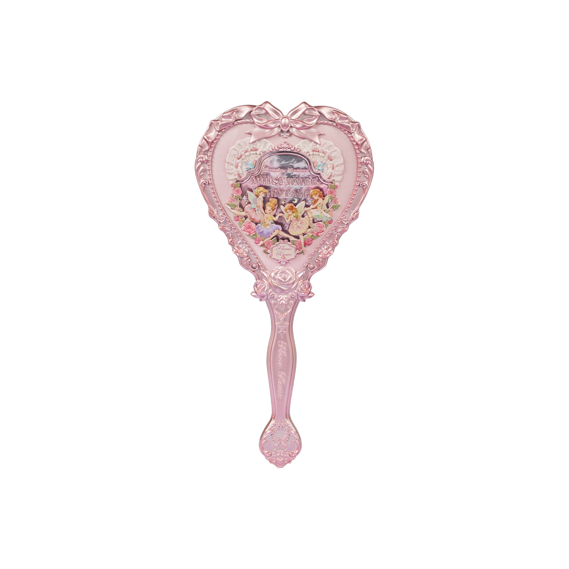 플라워노즈 미드썸머 페어리테일즈 핸드 미러 밀키 핑크(Flower Knows Midsummer Fairytales Hand Mirror Milky Pink) - 1