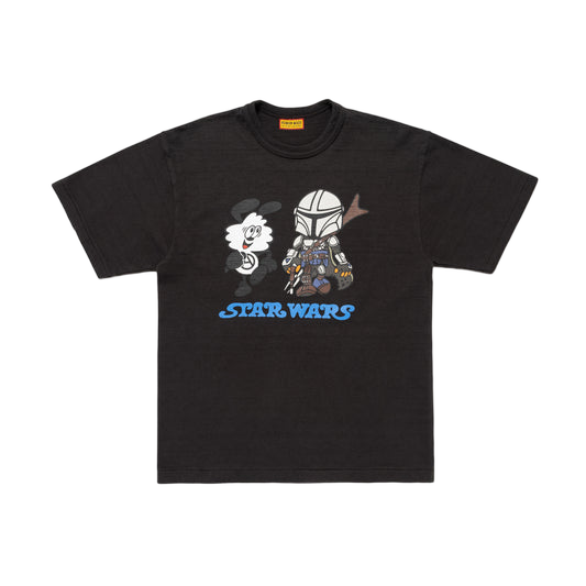 휴먼 메이드 x 베르디 x 스타워즈 그래픽 티셔츠 #1 블랙(Human Made x Verdy x Starwars Graphic T-Shirt #1 Black) - 1