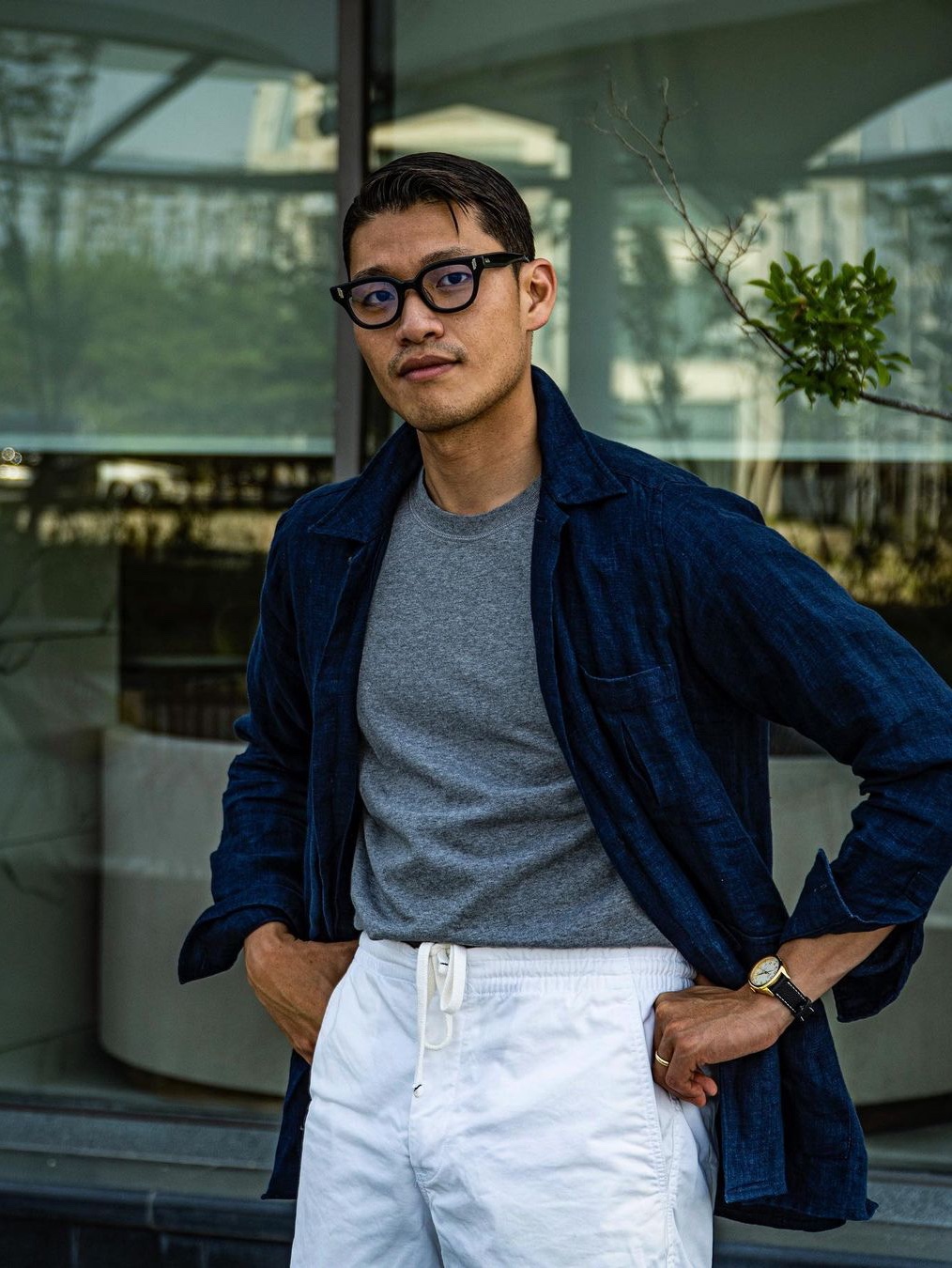 lash Ryan Black 착용 스타일