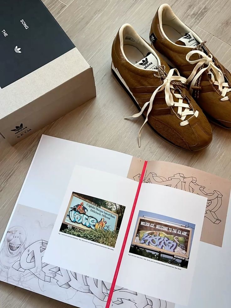 Adidas x Song for the Mute Country OG Bronze Strata Wild Brown 착용 스타일