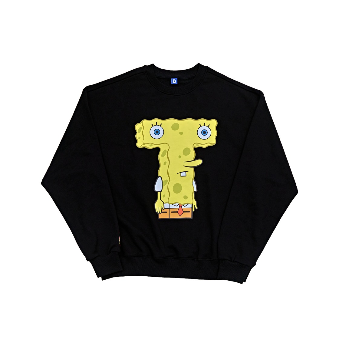DN25WSS1500 DANCOMMA x SpongeBob SquarePants T Sweatshirt